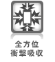 全方位衝撃吸収
